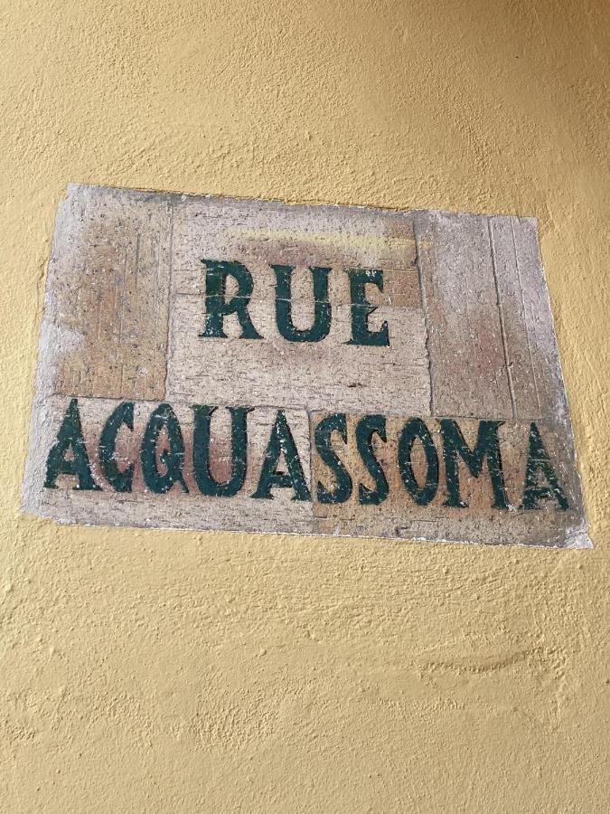 Acquassoma Vielle Ville Duplex Menton Exteriör bild