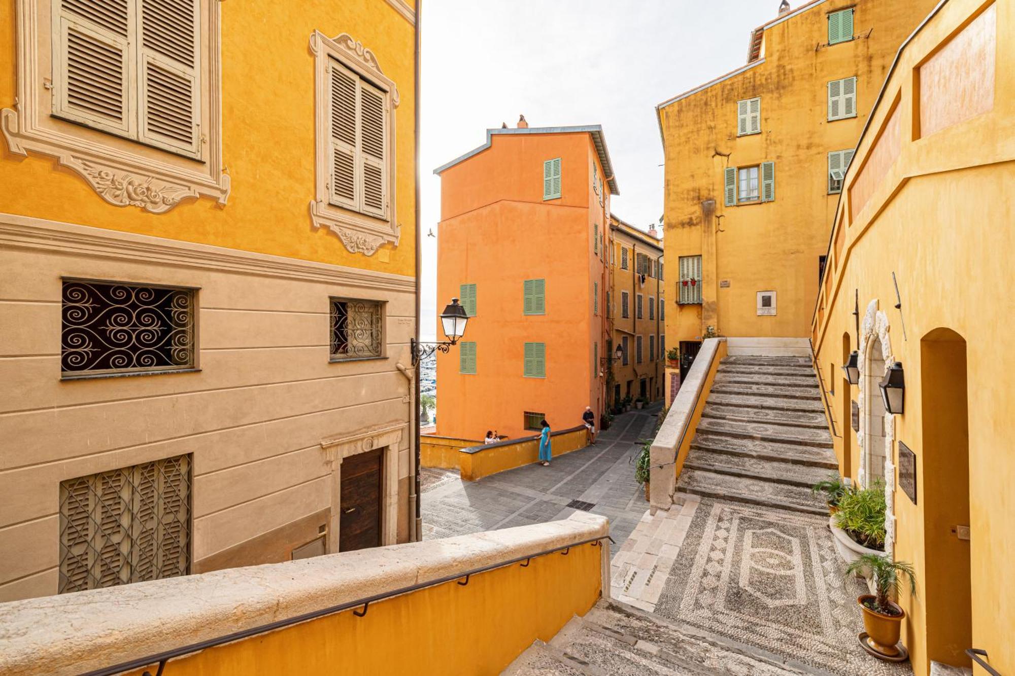 Acquassoma Vielle Ville Duplex Menton Exteriör bild